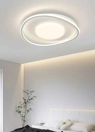Luci da soggiorno nordiche Telecomando Lampada da soffitto moderna semplice a LED Camera da letto Camera dei bambini Lustre Decorazioni per la casa Sala da pranzo Luci per interni