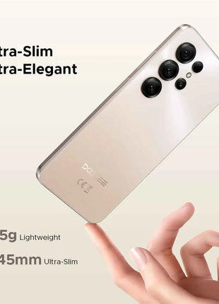 DOOGEE Note56 X 5G Mobile Phone 8.45mm Slim Body 6.56" 90Hz Screen Android 16 6150mAh Battery Al Scene Recognition Smartphone