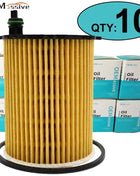 Set di 10, filtro olio 1109AY per Citroen C1 C5 Xsara Ford B-MAX Focus II Mazda Demio Peugeot Bipper Volvo S60 S80 V50 Suzuki SX4