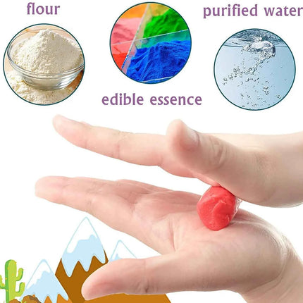 Yeahbo Argilla Polimerica Senza Cottura, Plastilina Bambini Dinosauri Giocattolo per 3 4 5 6 Anni, Argilla da Modellare Pasta Modellabile Attrezzi e Accessori, Giochi Regalo Bambini Bambina