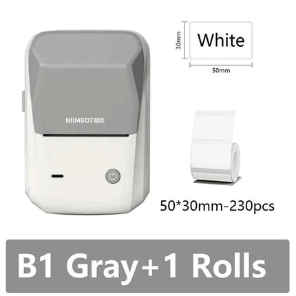 Niimbot B1 Portable Thermal Self-adhesive Labels Printer Mini Maker Pocket Printer Mobile Bluetooth Pocket Tag Price Machine NEW