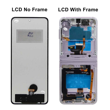 Per Samsung Z Flip 3 F926/F9260 Display LCD di qualità TFT Touch Screen con telaio Digitizer Assembly compatibile con Z Flip3