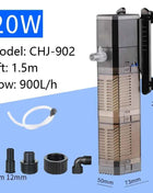 New 4-in-1 Aquarium Submersible Pump CHJ502/CHJ602/CHJ902/CHJ1502  Replacement Cotton Fish Tank Filtration Micro Water Pump