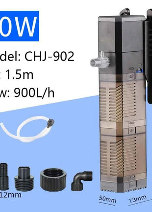New 4-in-1 Aquarium Submersible Pump CHJ502/CHJ602/CHJ902/CHJ1502  Replacement Cotton Fish Tank Filtration Micro Water Pump
