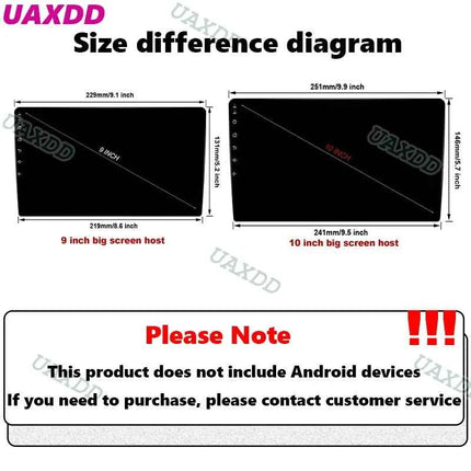 UAXDD Android pannello telaio auto per il 2009 VW TOURAN PASSAT GOLF TIGUAN T5 9 10 POLLICI cavo cablaggio video decodificatore navigazione canbus