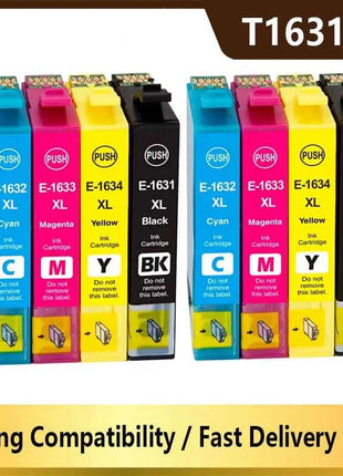 16XL Compatible Ink Cartridge T1631 for Epson WorkForce WF2010 WF2510 WF2520 WF2530 WF2540 WF2630 WF2650 WF2760 WF2750 Printer