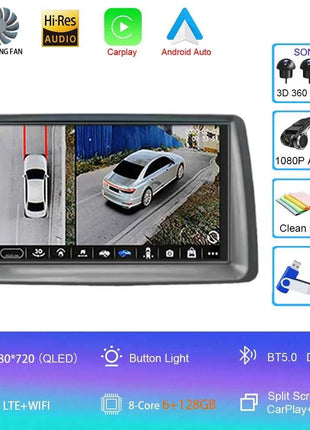7" Car Radio Android 16 For FIAT Panda 2003 2004 2005 2006 2007 -2012 Stereo Multimedia Player Navigation Autoradio Carplay Auto