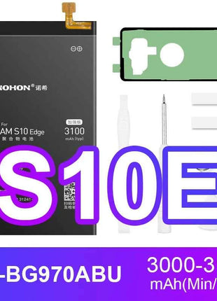 NOHON Phone Battery for Samsung Galaxy S24 S23 S22 Ultra S21 S20 Plus S10 S10E S9 S8 S7 S6 S10+ S20+ S21+ S23+ S24+ Batteries