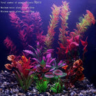 Artificial Aquarium Decor Plants Water Weeds Ornament Aquatic Fish Tank Simulation Grass Flower Decoration Accessories