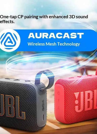 Nuovissimo JBL Music Brick4 Altoparlante Wireless a Lunga Autonomia Basso Consumo Energetico Uso Doppio Auto/Casa Mini Sound Box