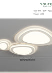White L95x75CM / 3 Color No Remote