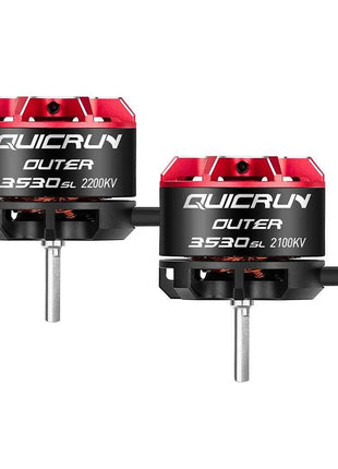 Hobbywing Quicrun WP 10BL80 2-4S 80A Waterproof ESC & Outer 3530SL 1700KV/2200KV Motor