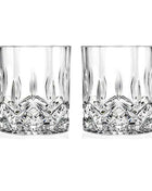 6pcs/4pcs/2pcs/1pcs Whiskey Cup Crystal Glass 230ml Wine Cup Transparent Drinkware for Bar/Home Spirit Cups Embossed Water Cup