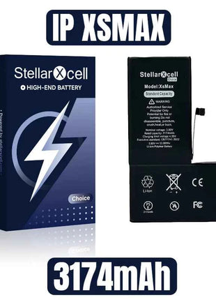 Choice StellarXcell OEM Chip Battery Replacement for IPhoneSE 7 8 X XR XS XSMAX iphone11 12pro 13mii 14pro 15Pro  Replacement