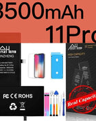 PINZHENG Real High Capacity Battery For iPhone X XR XS Max 12 13 Mini Pro Max 11 Pro Max Replacement Bateria Warranty One Year