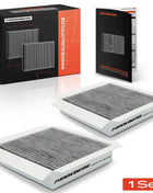 Filtro Abitacolo Frankberg 2x a Carbone Attivo per Smart Cabrio City Coupe Fortwo 450 LAK96 338554 0123200018 K1204A 0001110 V003