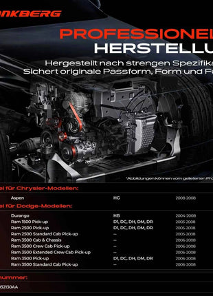 Tendicinghia Frankberg 1x per Dodge Ram 1500 2500 3500 Durango 53032130AC 53032130AA
