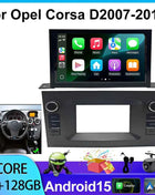 Android Car Radio Stereo for Opel Corsa D 2007-2012 with CarPlay AndroidAuto IPS Multimedia Player Navigation BT5.0 WiFi