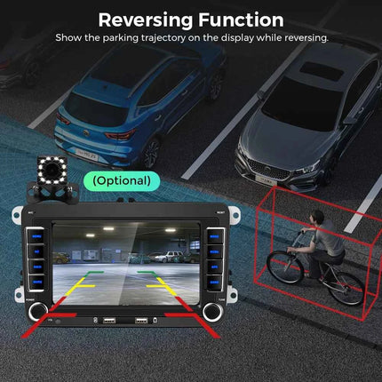 Android 13 Car Radio 2 Din Multimedia Player FM GPS WiFi Carplay For VW Volkswagen Skoda Octavia golf 5 6 touran passat B6 polo