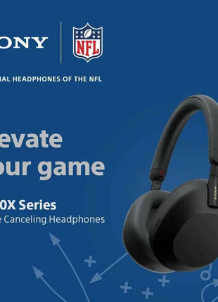 Sony WH-1000XM5 Wireless Noise Canceling Headphones 30 Hour Battery Integrated Processor V1 Soft Fit Leather 4 Microphones Black