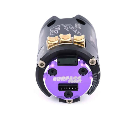 Hobbywing QUICRUN 10BL120 120A ESC w/Rocket 540 V3 4.5T  Motor Sensored Brushless Combo for Competition 1/10 1/12 F1 RC Car