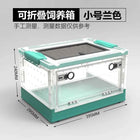 Plastic Reptile Feeding Box Reptiles Breeding Enclosure Cages Reptile Portable Transport Container for Lizard Bearded Dragon