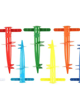 Ombrellone da spiaggia Base fissa Ombrellone da spiaggia portatile Ancoraggio per sabbia Ombrellone antivento resistente Supporto per parasole con ancoraggio a terra