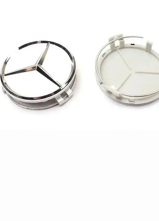 Set di 4 Coprimozzi da 75mm per Mercedes-Benz AMG W203 W206 W220 W205 W211 W212, Coperture per Cerchioni con Emblema Benz