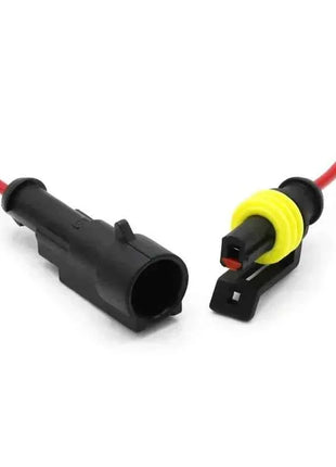 5/20/100sets HID Waterproof Connectors 1/2/3/4/5/6 Pin Car Electrical Wire Connector Plug Truck Harness with 15CM Wire Cable