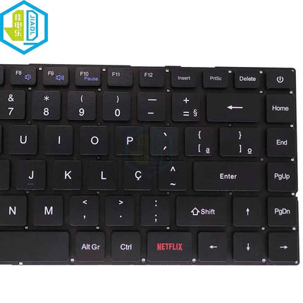 NETFLIX BR Brazilian laptop keyboard for Multilaser Ultra Ub440 Ub445 F0044-044 MB3008044 XS-30011001 Keyboard Replacement