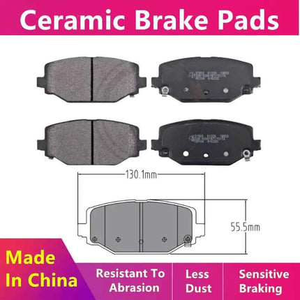 For Dodge Journey / Fiat Freemont / Chrysler Grand Voyager Rear Brake Pads / Auto Parts - 44003