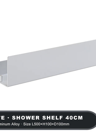 Black Bathroom Organizer Shelf With Hooks Aluminum Kitchen Decoration Shelves On Wall Shower Storage Rack Wall Mount