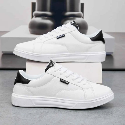 Scarpe da uomo comode casual per donna sneakers in pelle bianca leggere da passeggio piatte sport all'aria aperta corsa tennis zapatillas