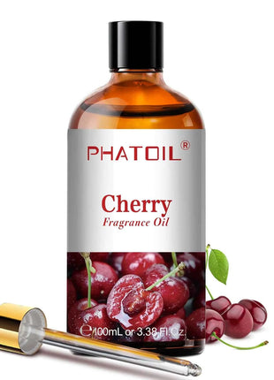 PHATOIL 100ml Aromatherapy Fragrance Oil Coconut & Vanilla Strawberry Cherry Lemon 1/2/3pcs Aroma Oil For Diffuser Candle Making