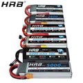 HRB Lipo Battery 2S 3S 4S 6S 1300mah 1500mah 2200mah 2600mah 5000mah 6000mah 4000mah 7.4V 11.1V 14.8V 22.2V T XT60 RC Parts