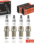 Candela d'Accensione Frankberg 4x per Suzuki Grand Vitara I Liana SX4 Swift 3 Fiat Sedici IFR6J11 7658 71750223