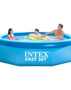 Piscina Gonfiabile Intex 28120 305x76cm per Famiglie e Bambini, Laghetto per Pesci, Divertimento Estivo all'Aperto