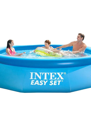Piscina Gonfiabile Intex 28120 305x76cm per Famiglie e Bambini, Laghetto per Pesci, Divertimento Estivo all'Aperto