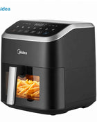 Midea 5L Air Fryer Large Capacity Family Size Multi-Functional Easy Clean Oil-Free Healthy Adjustable Temp Rapid Air
