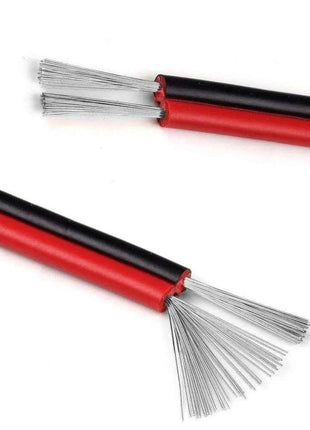 DC12V 2Pin Extension Electrical Power Wire 5M~100M Red Black Connect Cable 18 20 22 AWG PVC Copper Cord Line For LED Strip Light