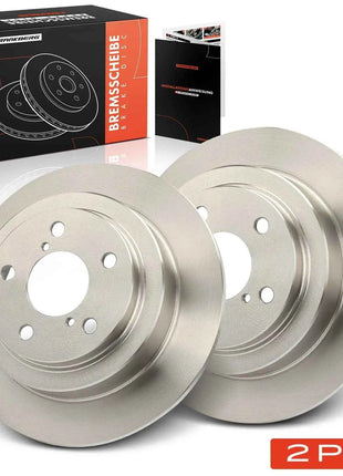 Dischi Freno Posteriori Frankberg 2x per Subaru Forester Impreza Coupé Station Wagon Saloon Legacy II 26710AC02A