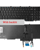 New Laptop Replacement Keyboard Compatible for DELL Precision 3530 3520 15-3530 M3530 P60F 7520