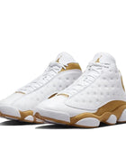 Nike Air Jordan 13: Stylish and versatile basketball shoes with cushioning, traction, and durability. Support: 414571-171