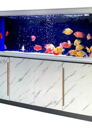 CZ Home Living Room Screen Aquarium Landscaping Full Set Ultra-clear Glass Large Medium Bottom Filter Fish Tank