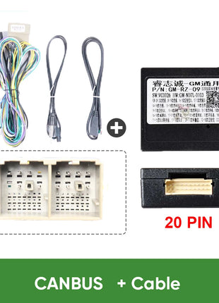 MAMSM 2017-2020 For OPEL Karl/Vinfast/Fadil Car Radio Fascia Panel Facia Frame Cover Cable Canbus Wire Coneder Decoder Wiring
