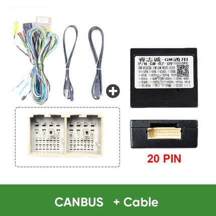 MAMSM 2017-2020 Per OPEL Karl/Vinfast/Fadil Autoradio Fascia Pannello Facia Telaio di Copertura Cavo Canbus Filo Coneder Decoder Cablaggio