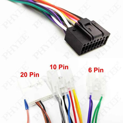 Cablaggio 16 Spille Connettore Spina Auto Android Unità Principale Cavo Adattatore per Toyota Corolla Camry RAV4 Hilux Land Cruiser Yaris