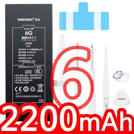 NOHON  High Capacity Phone Battery for iPhone 13 13Pro 12 Pro 11 X XR XS 12Mini 13PM 15Pro MAX 14 SE SE2 SE3 Replacement Bateria