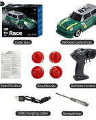 2026 New Kf20 1:64 Drift Rc Car Four-wheel remote-controlled racing car Full proportions Desk Competition Toy Boys Ideal gifts.