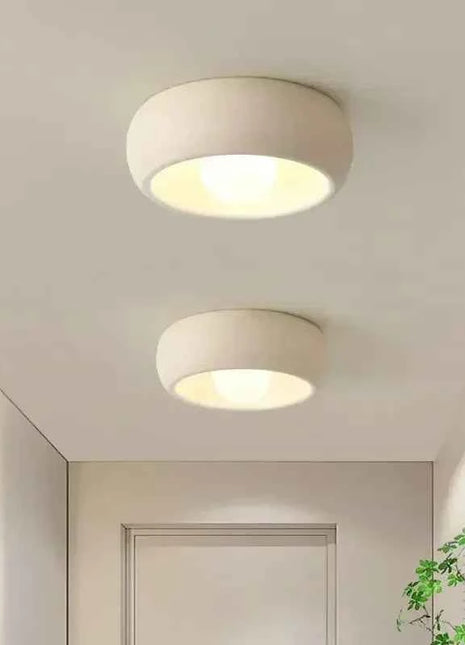 Lampada da soffitto moderna a LED per balcone, ingresso interno per la casa, corridoio, corridoio, lampada a sospensione a soffitto, armadio da cucina, apparecchi Wabi Sabi
